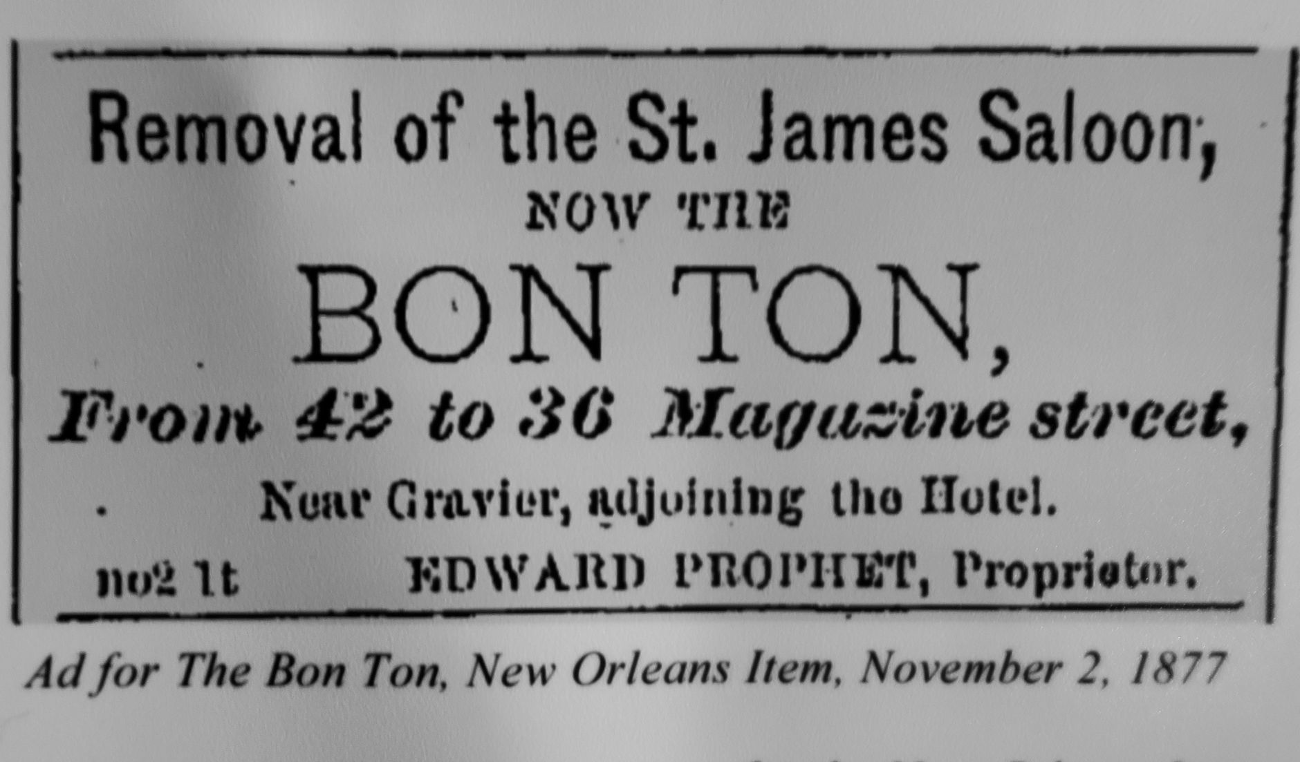 bon ton ad